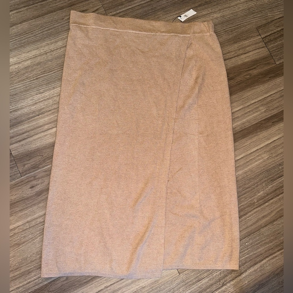 NWT Banana Republic Faux Wrap, Midi Pencil Skirt - Sweater Material